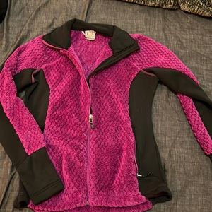 Avalanche soft Sherpa Purple Black jacket